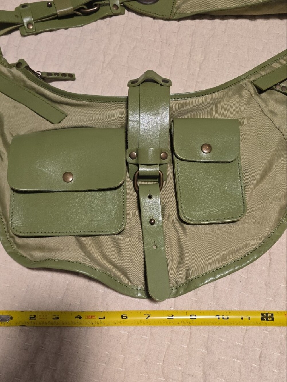 Free People Olive Green Blue Ridge Sling - Picture 12 of 12